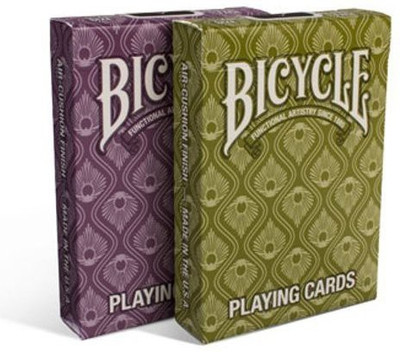 

USPCC Lot 2 Bicycle Peacock Deck Stylish Simple Splendid(Multicolor)