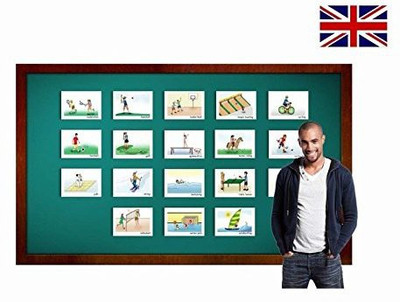 

Yo-Yee Flashcards Sportss And Flashs English Vocabulary(Green)