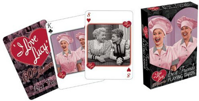 

Aquarius I Love Lucy Friends Playing Cards(Multicolor)