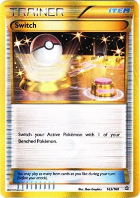 

Pokemon Switch (163/160) Xy Primal Clash Holo(Gold)