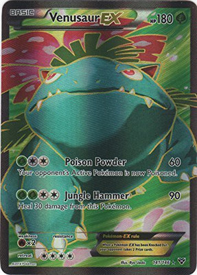 

Pokemon Venusaurex (141/146) Xy Holo(Green)