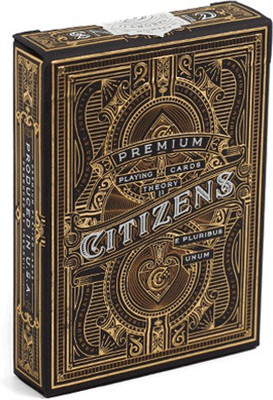 

Theory11 Citizen Playing Cards Collectable Poker Magic Deck by Kevin Cantrell(Multicolor)