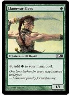 

Magic: the Gathering Llanowar Elves Magic 2011(Green)