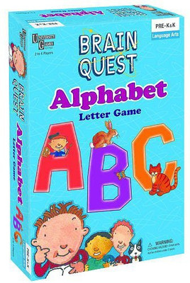 

University Games Brain Quest Play'N Learn Alphabet(Blue)