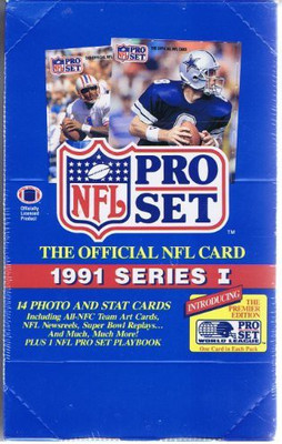 

Proset 1991 Nfl Series 1 Unopened Box 092801911012(Blue)