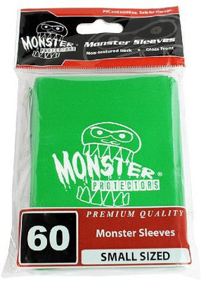 

Monster Protector Sleeves Sleeves Smaller Size Gloss Finish W/Logo Green(Green)
