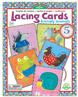 

eeBoo Friendly Animals Lacing(Multicolor)
