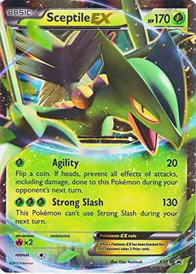 

Pokemon Sceptile Ex Xy53 Foil Holo Promo Xy 53(Green)