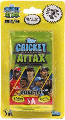 Topps IPL 2013 Cricket Attax 6 Pack Blister