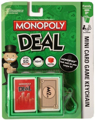 

B&F Monopoly Deal Mini Keychain Bf(Green)