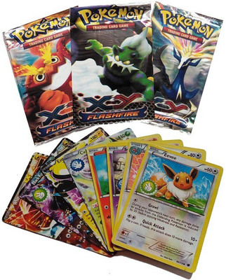 

Pokemon Flashfire 12 Packs Cards(Multicolor)