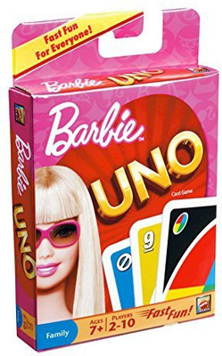 

Mattel Uno Barbie(Pink)