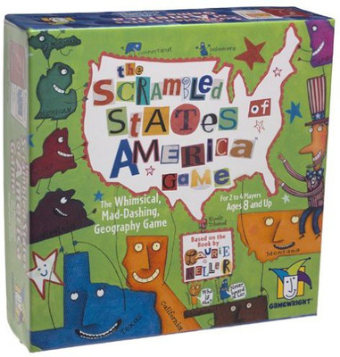 

Gamewright Scrambled States Of America(Multicolor)