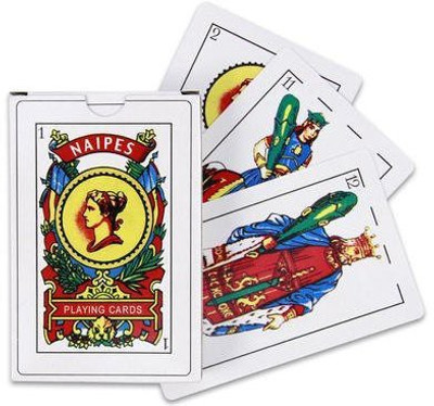 

Naipes Spanish Playing Cards(White)