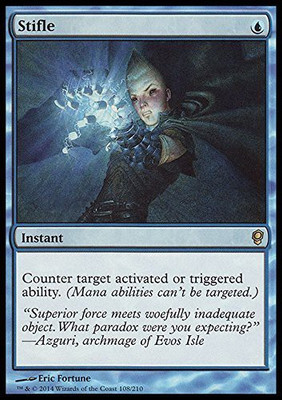 

Magic: the Gathering Stifle (108/210) Conspiracy(Blue)
