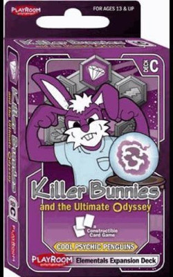 

Playroom Entertainment Killer Bunnies Odyssey Elementals Booster C(Purple)