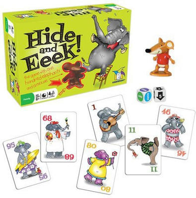 

Gamewright Hide And Eeek(Multicolor)