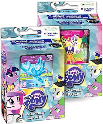 

My Little Pony Collectible The Crystal Set Of 2 Theme Decks(Multicolor)