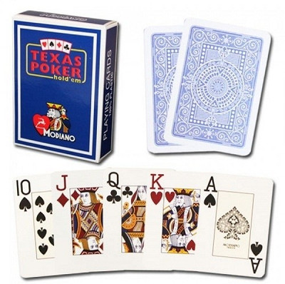 

Modiano Texas Poker Jumbo Blue