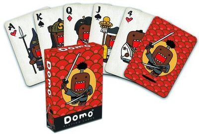 Dark Horse Deluxe Domo Japanese Playing Cards(Red)