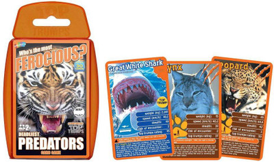 

Top Trumps Super Deluxe Predators Multi Color(Multicolor)