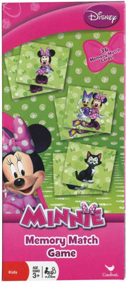 

Disney Minnie Mouse Bowtique Memory Match Game(Multicolor)