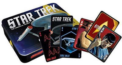 

Aquarius Star Trek Playing Gift Tin(Multicolor)