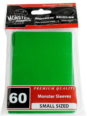 

Monster Protectors Sleeves Monster Protector Sleeves Smaller Size Gloss(Green)