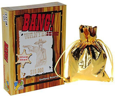 

DaVinci Games Bang _ With Bonus Gold Cloth Drawstring Storage Pouch(Gold)