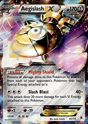 

Pokemon Aegislashex (65/119) Xy Phantom Forces Holo(Multicolor)