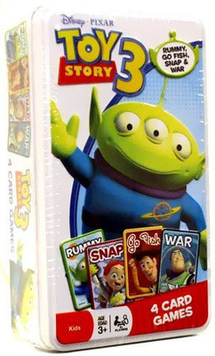 

Disney Pixar Story 3 Tin Of 4(Multicolor)