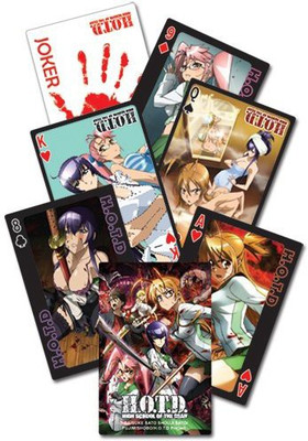

GE Animation High School Of The Dead Playing Cards(Multicolor)