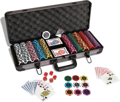 

Casinoite Treasure Sicurezza Luxury 500 Poker Chip Set Toy(Multicolor)