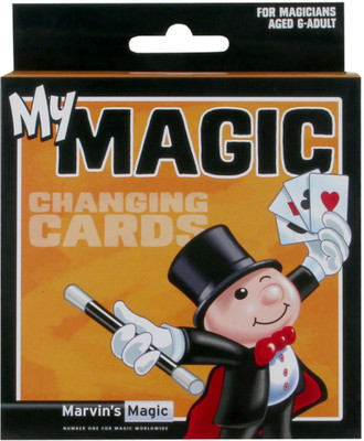 

Hamleys Marvins Magic Changing Cards(Multicolor)