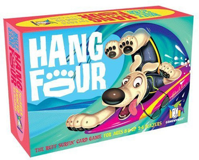

Gamewright Hang Four The Ruff Surfin'(Multicolor)