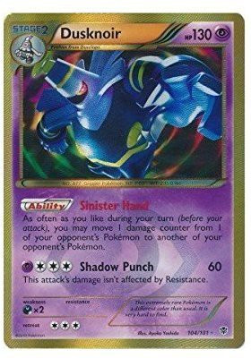 

Pokemon Dusknoir (104) Plasma Blast(Purple)