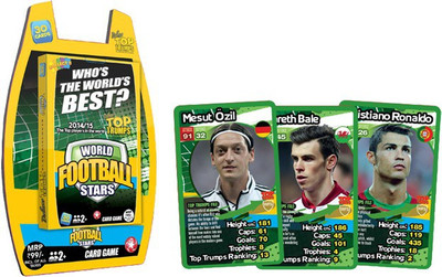 

Top Trumps Deluxe World Football Stars(Multicolor)