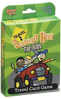 

University Games Travel Scavenger Hunt For Kids(Green)
