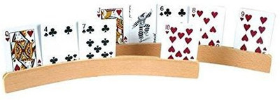 

CHH Curved Wood Playing Holder (Set Of 2)(Multicolor)