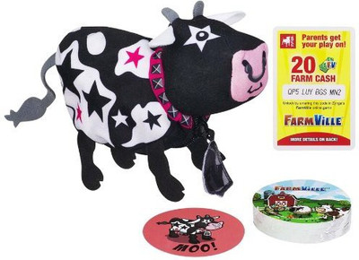 

Hasbro Farmville Animal Game Rockstar Cow/Old Maid Game(Black)