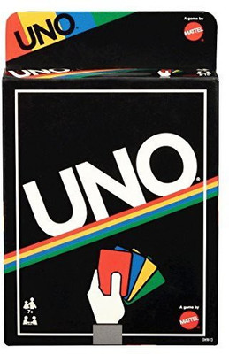Mattel Uno Card Game - Retro Edition(Multicolor)