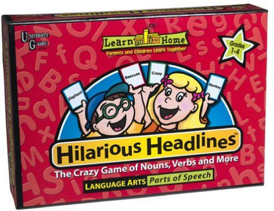 

Learn at Home Hilarious Headlines(Red)