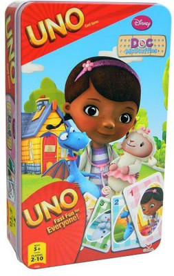 

Mattel Uno In Tin Box Doc Mcstuffins(Multicolor)