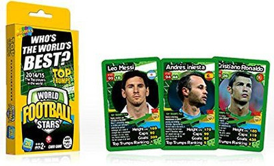 

Top Trumps Deluxe World Football Stars Multi Color(Multicolor)