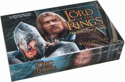

Decipher, Inc. Lord Of The Rings Bloodlines Booster Box 36 Packs(Blue)