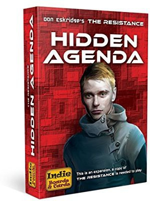 

Indie Boards & Cards Resistance Hidden Agenda(Red)