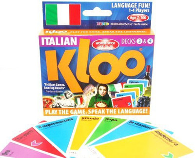 

KLOO Games Kloo'S Learn To Speak Italian Languagepack 2 (Decks 3 & 4)(Multicolor)