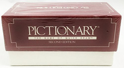 

Pictionary Second Edition Game Cards The game of quick draw(Maroon)