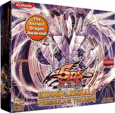

Yu-Gi-Oh! Yugioh 5Ds Hidden Arsenal 4 Trishulas Triumph Booster Box(Purple)