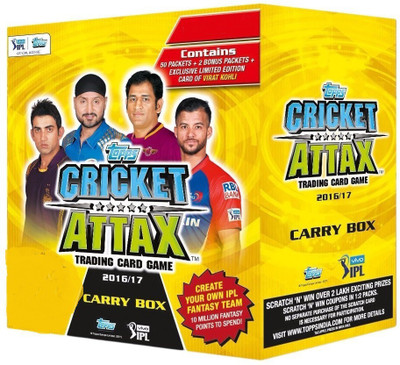 

Topps Topps IPL 2016 Carry Box Pack(Multicolor)